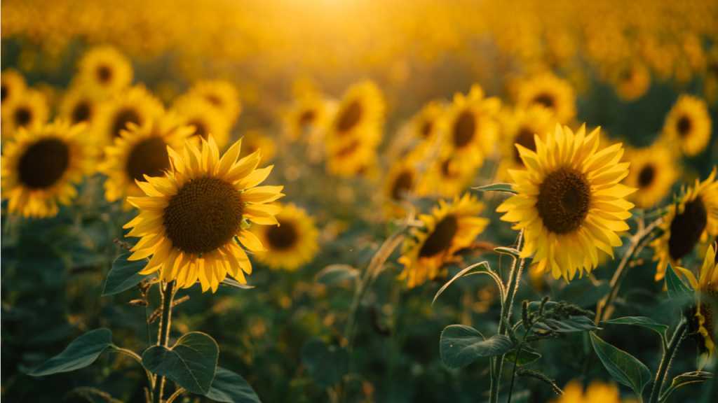 Sonnenblumenfeld