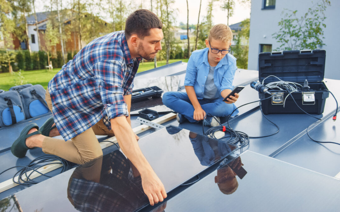 Stecker-Solaranlage für Balkon und Garten
